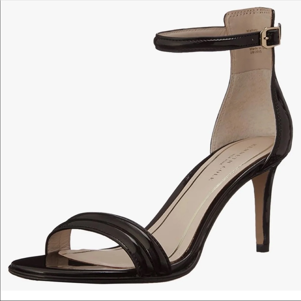 Kenneth Cole Mallory Black Dress Pump Ankle Strap